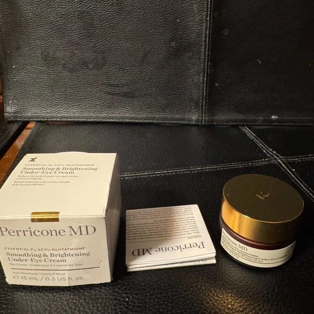 essential fx acyl-glutathione smoothing & brightening under-eye Perricone MD Under Eye Cream Capsule Count:120 more resilient appearance by Liposomal Glutathione, 30 count skin booster
